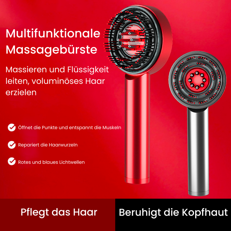 Stillesse™ 3-1 Massagekamm mit Rotlichttherapie