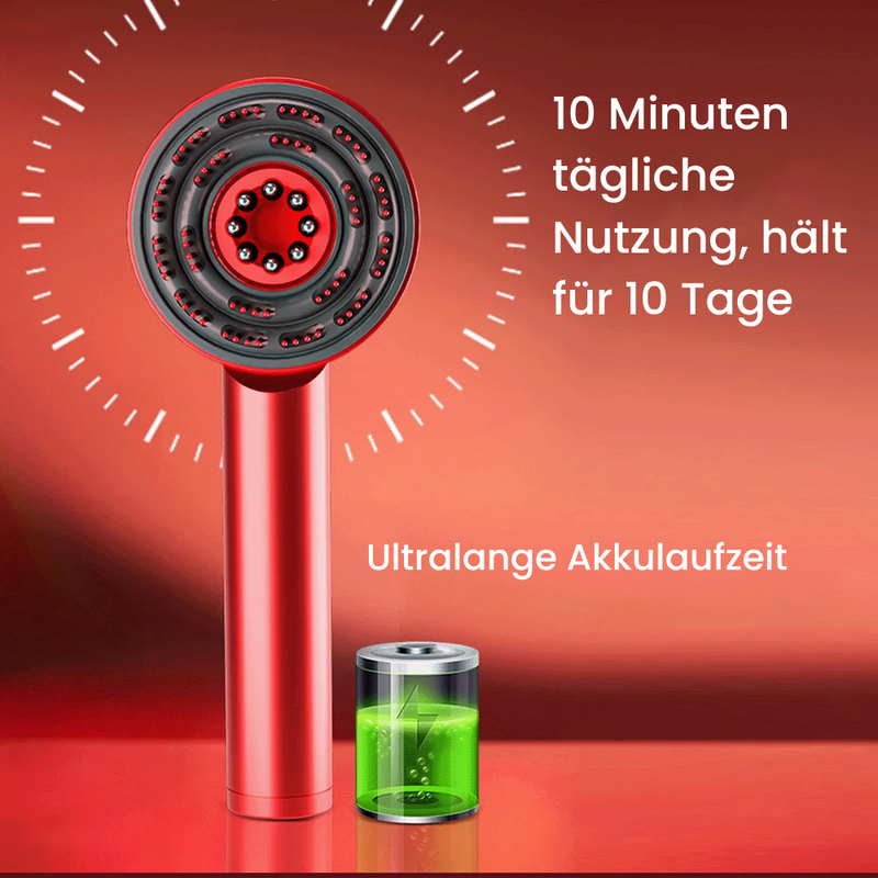 Stillesse™ 3-1 Massagekamm mit Rotlichttherapie