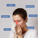 Stillesse™ Stillesse™ LED Gerät zur Behandlung von allergischer Rhinitis.